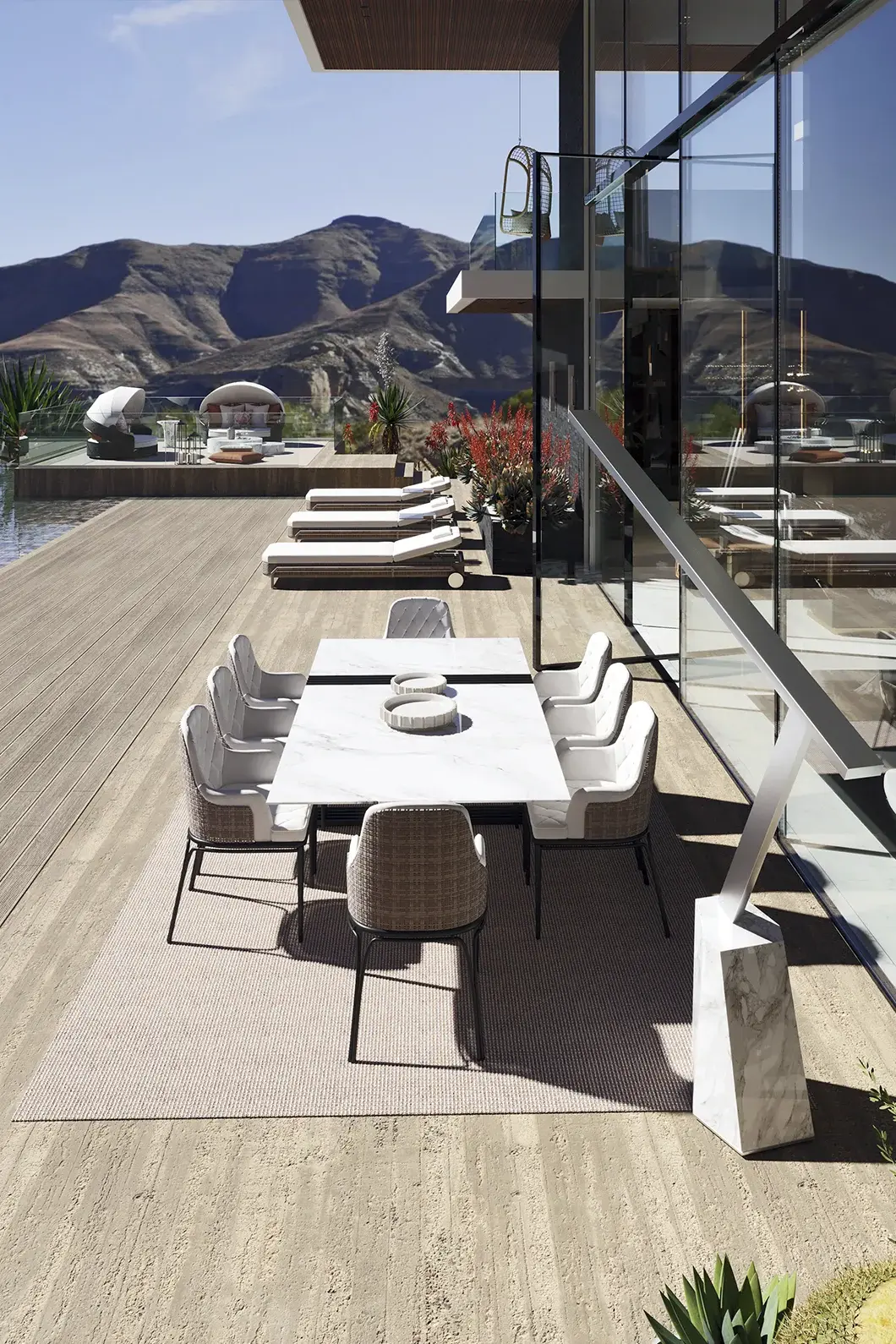 Regal Holz‑Gartenstuhl - 3