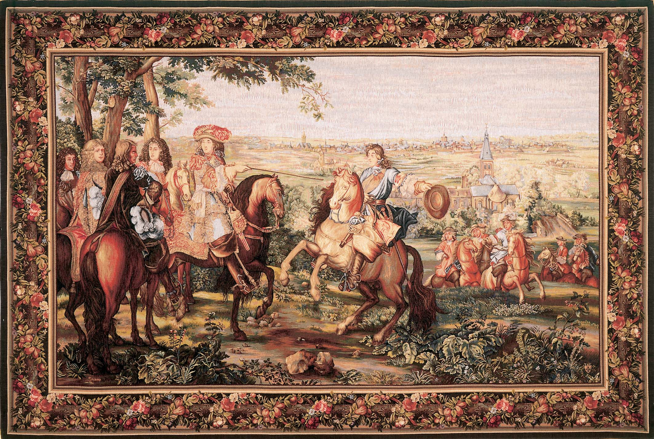 Die Eroberung von Lille Wandteppich