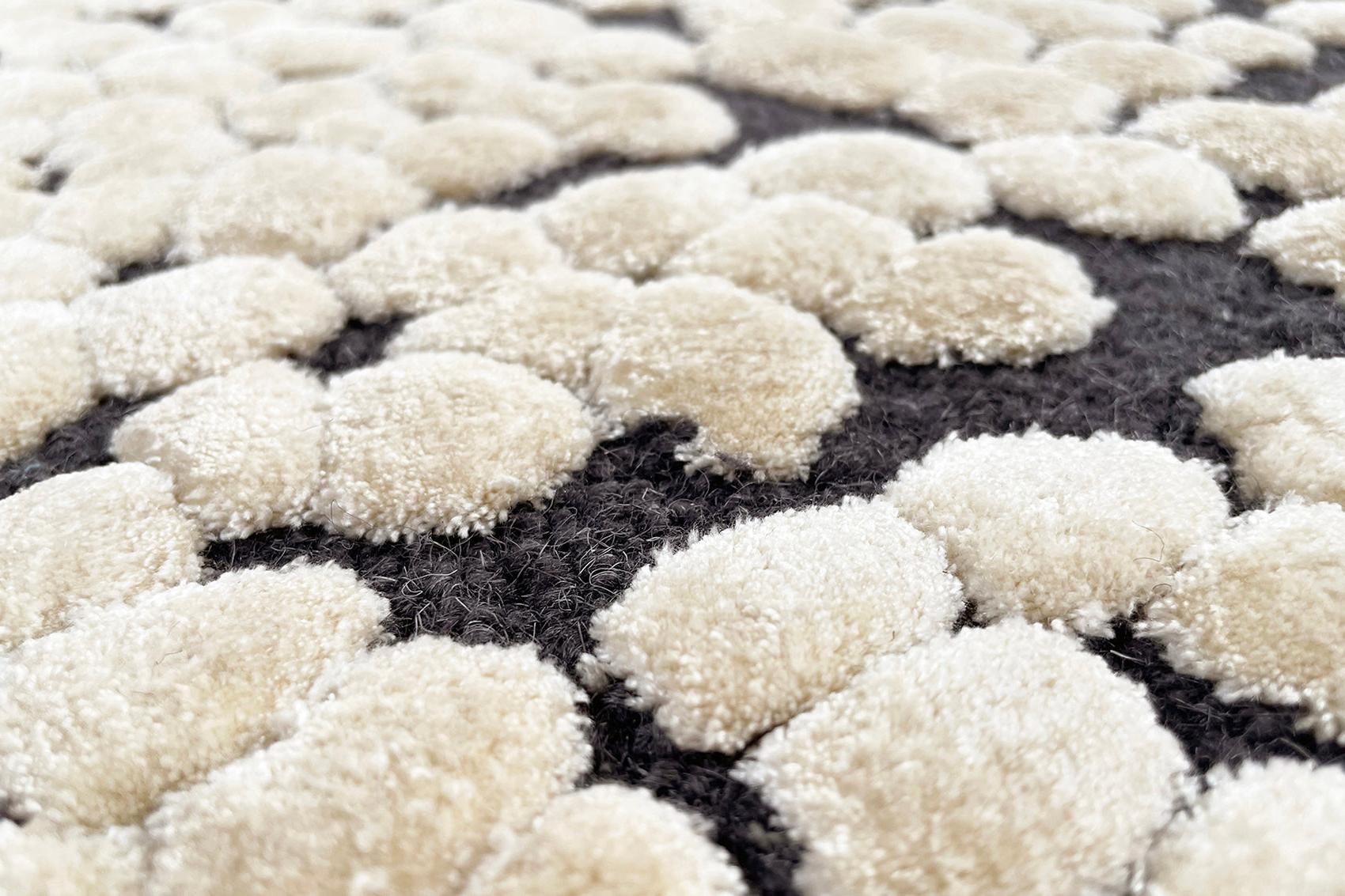 Pad Linen Black Teppich | Größe: 200 x 300 cm