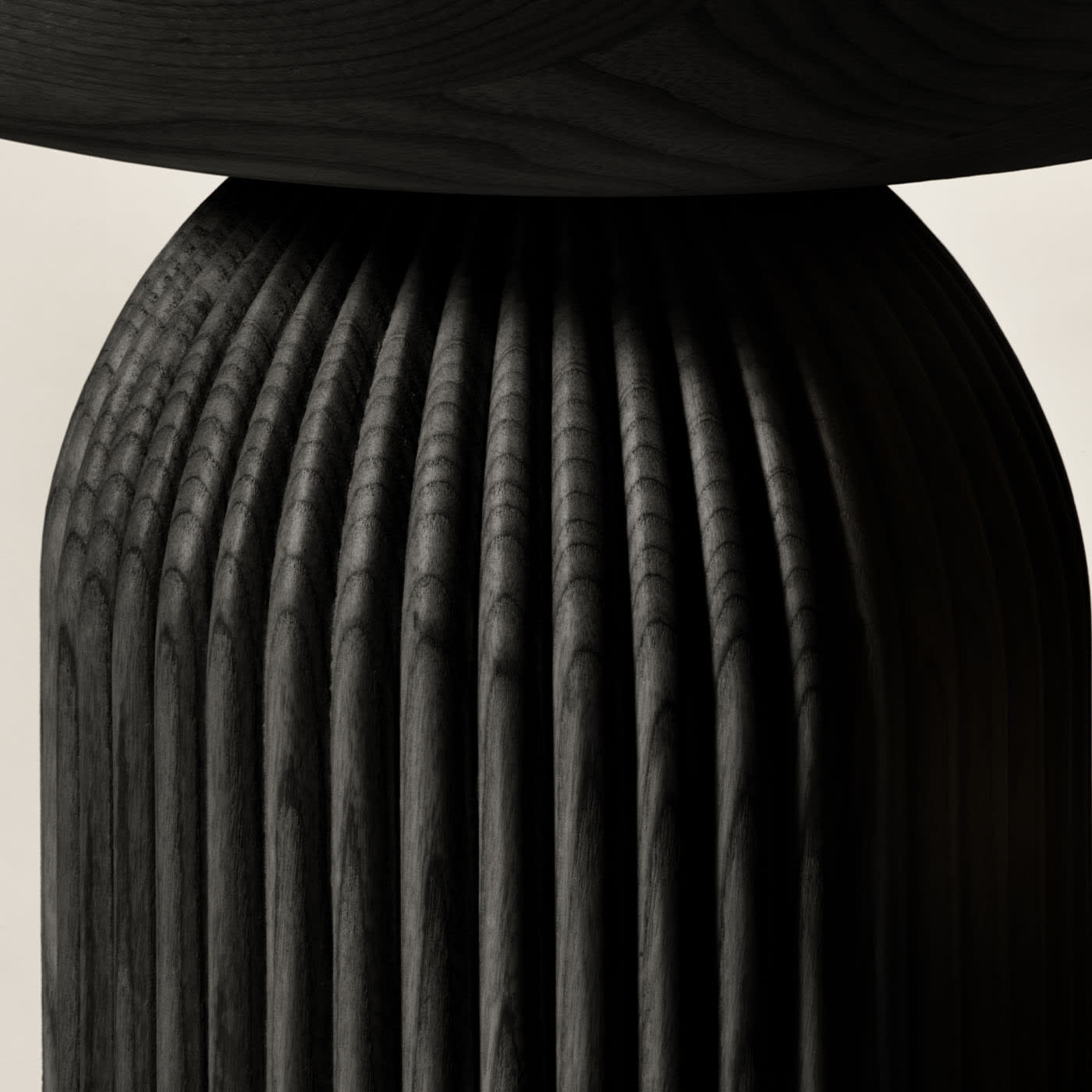 Convesso Schwarzer Couchtisch