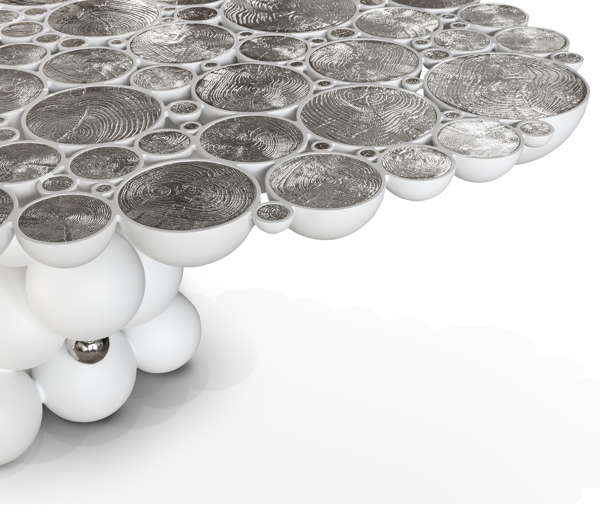 Orbit Weißer Luxus‑Esstisch