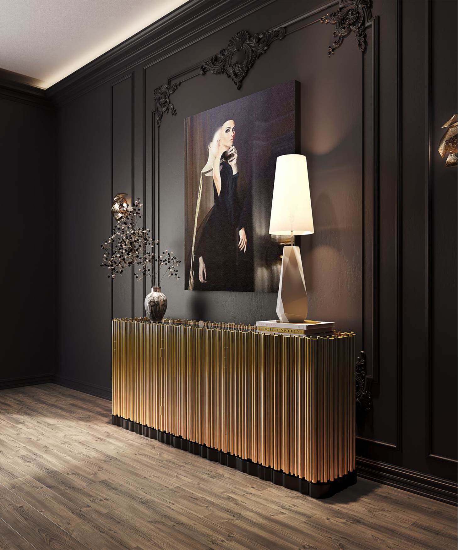 Harmony Gold Premium‑Sideboard