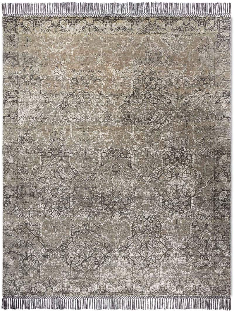Tone to Tone auf Jade Teppich | Größe: 140 x 210 cm