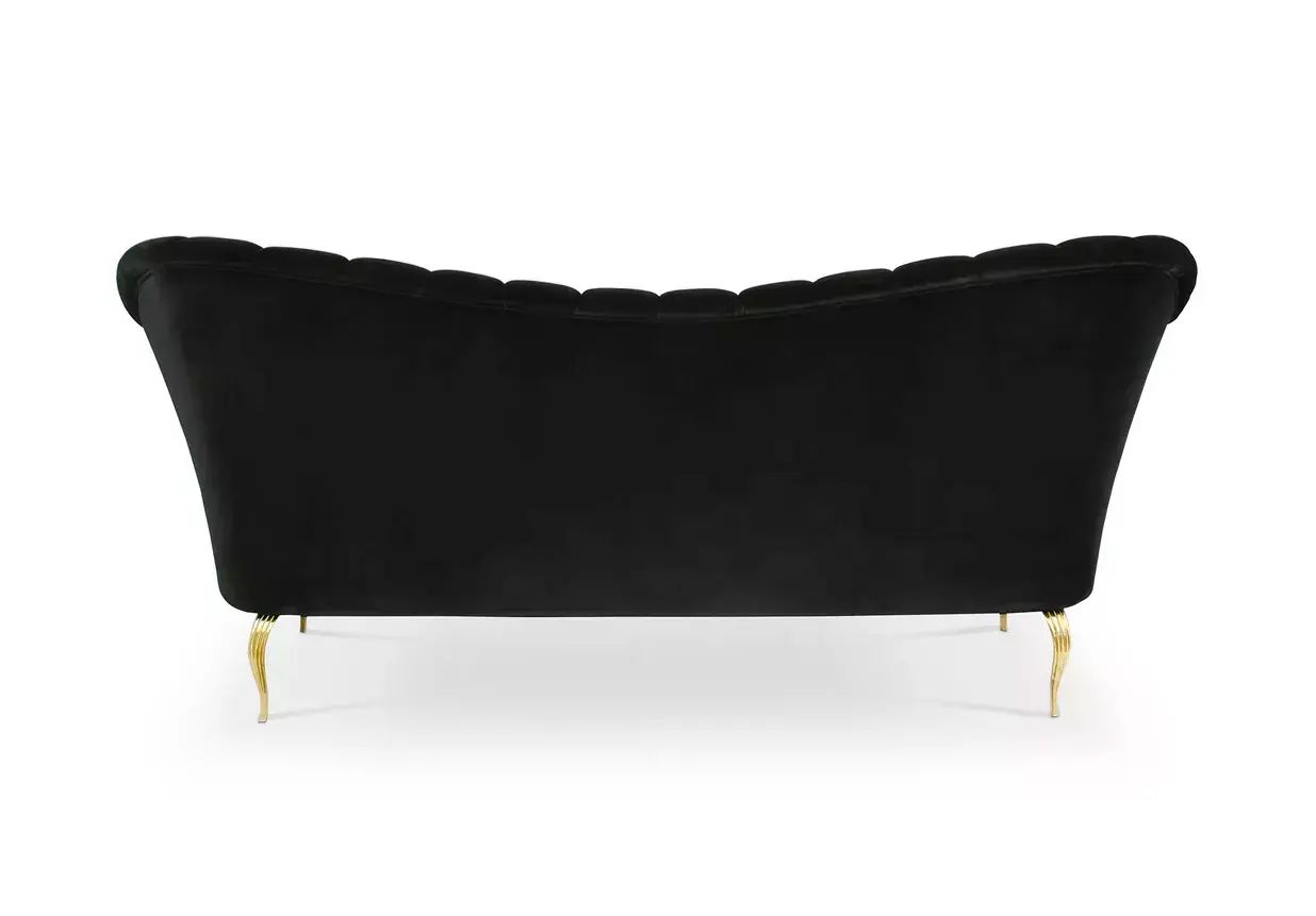 Saphira Sofa mit Metallgestell