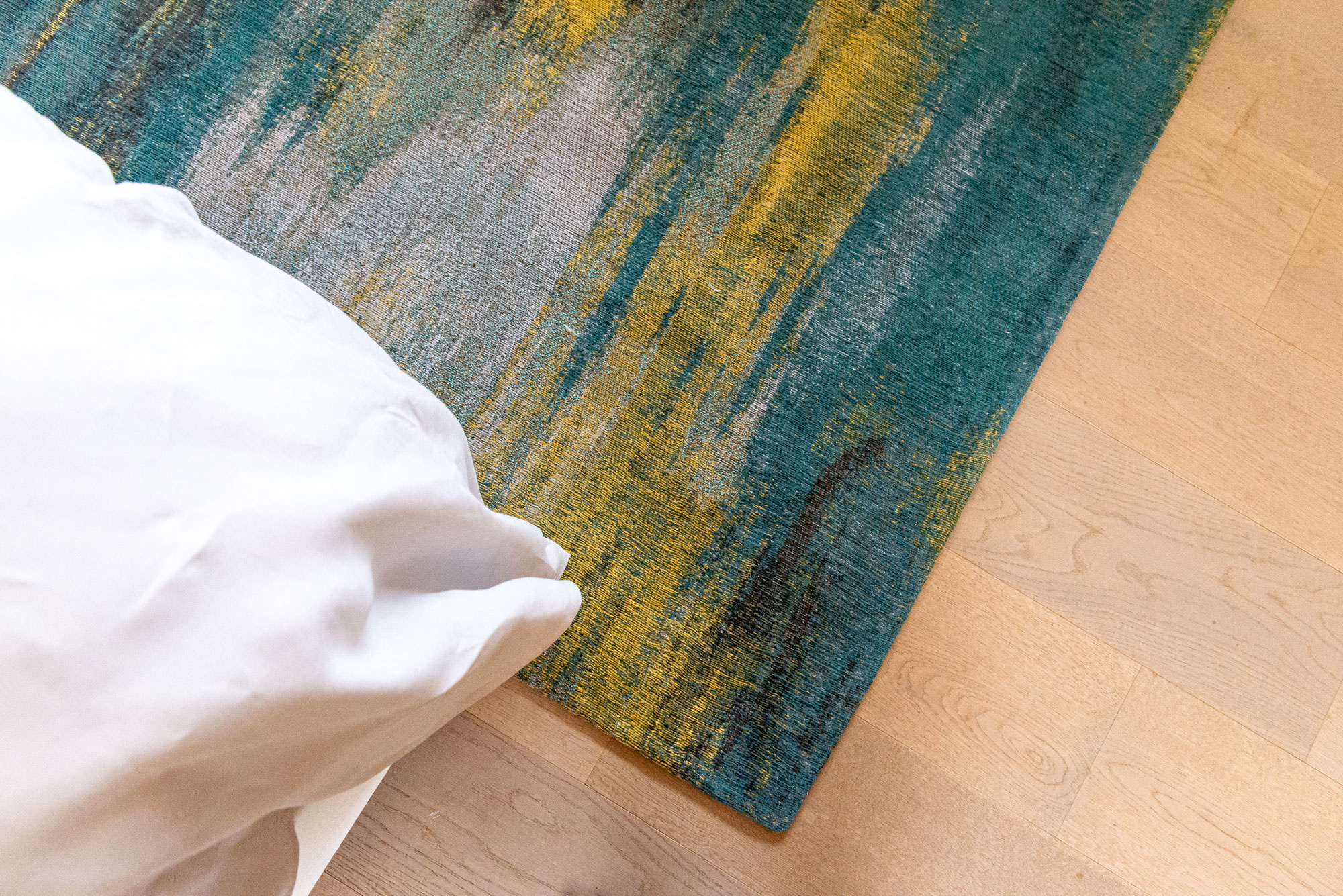Nymphea Blue Teppich | Größe: 200 x 280 cm