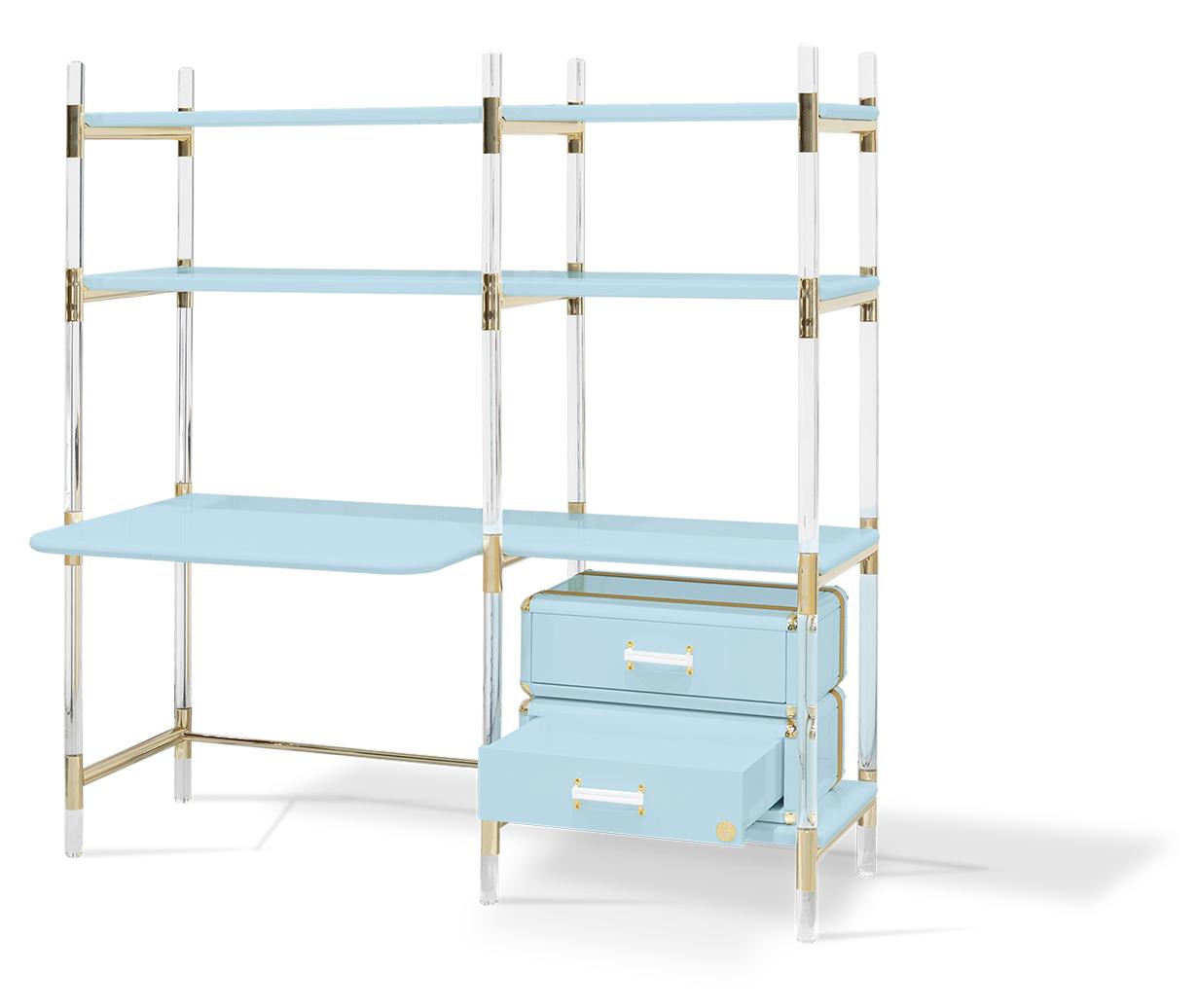 Puzzle‑Bibliothek blau