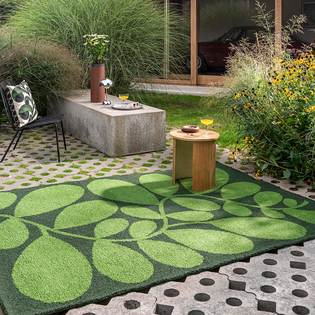 Sycamore Dill Outdoor-Teppich | Größe: 250 x 350 cm