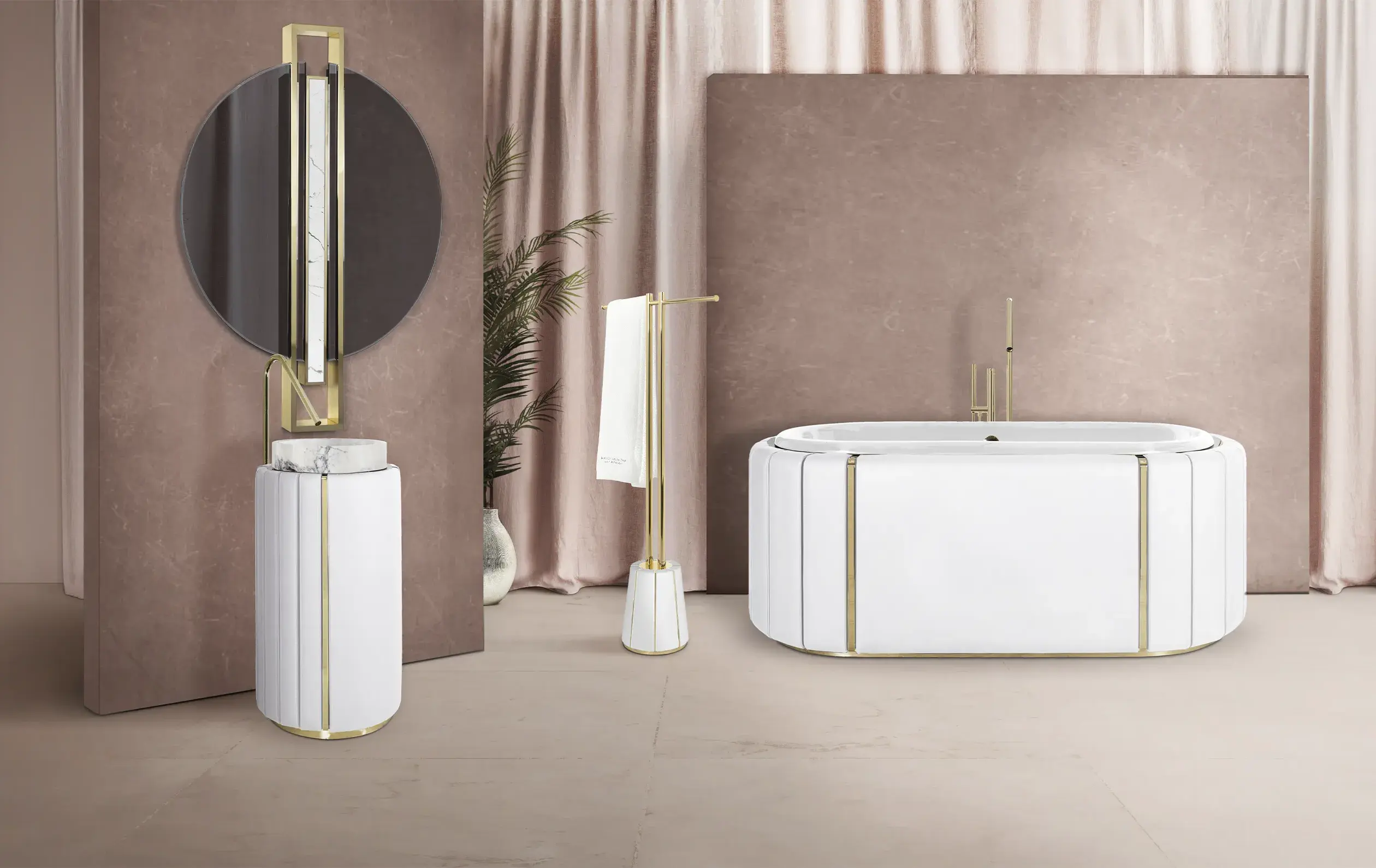 Regal Schwarzer Einbaubadewanne - 1