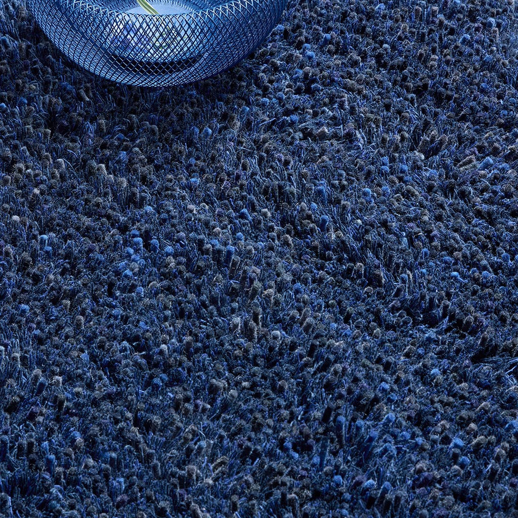 Sprout Cobalt Eclipse Teppich | Größe: 250 × 350 cm