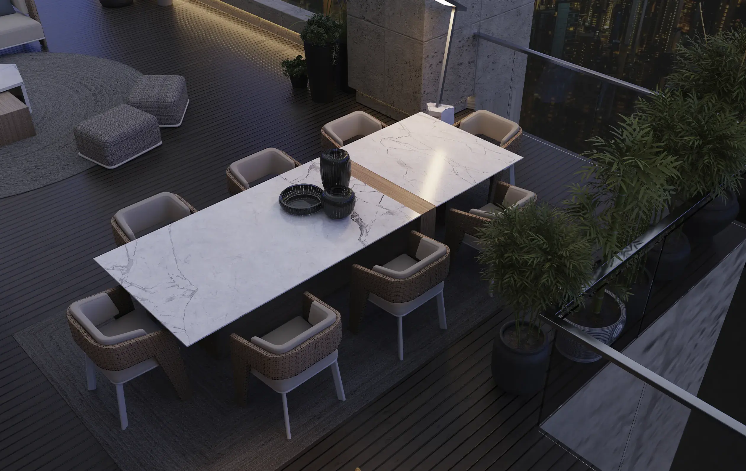 Whirlwind Outdoor‑Esstisch - 9