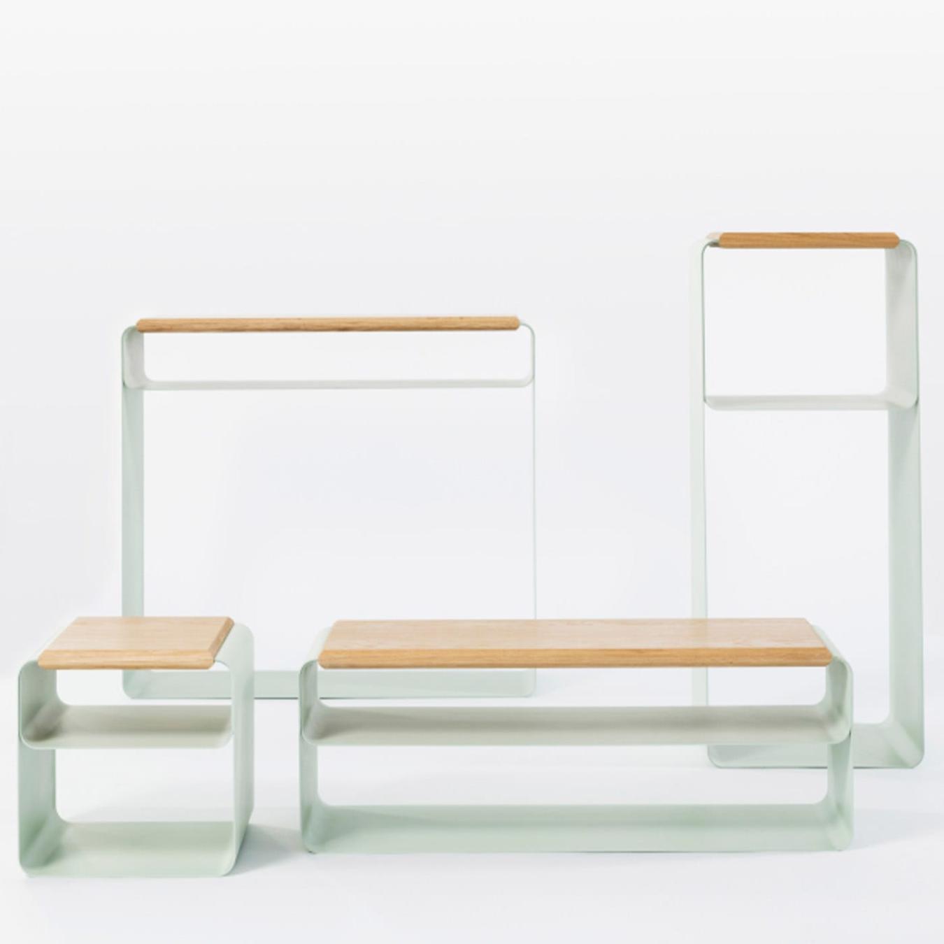 Minimalistisches Bücherregal