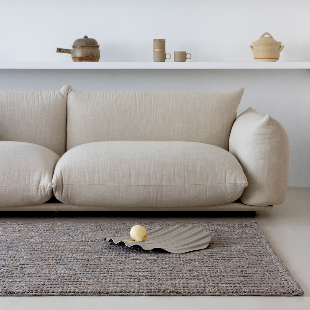Craft Plait Stone Teppich | Größe: 200 × 280 cm Craft Plait Stone Teppich | Größe: 200 × 280 cm