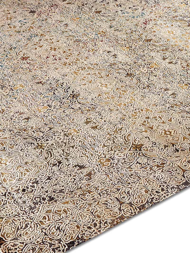 Ferahan Splash Old Gold Teppich | Größe: 250 × 300 cm