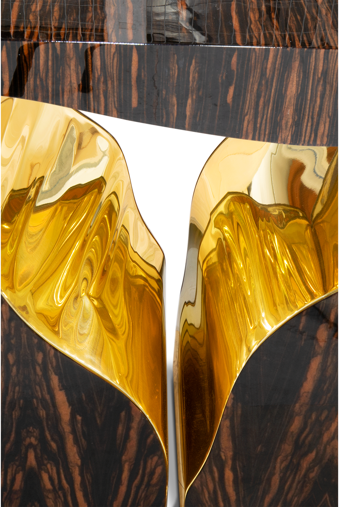 Fissure Ebenholz‑Konsole