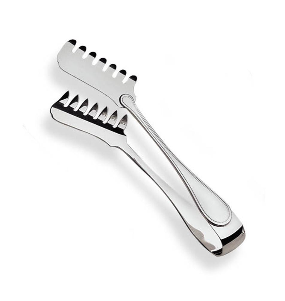 Versilberte Spaghetti‑Servierzange