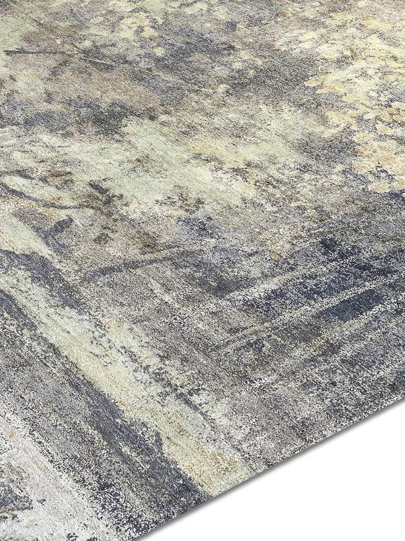 Landscape Original auf Anthrazit Teppich