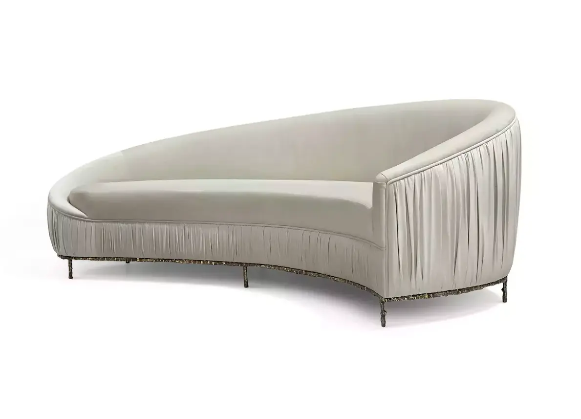 Vamp Sofa mit Metallgestell