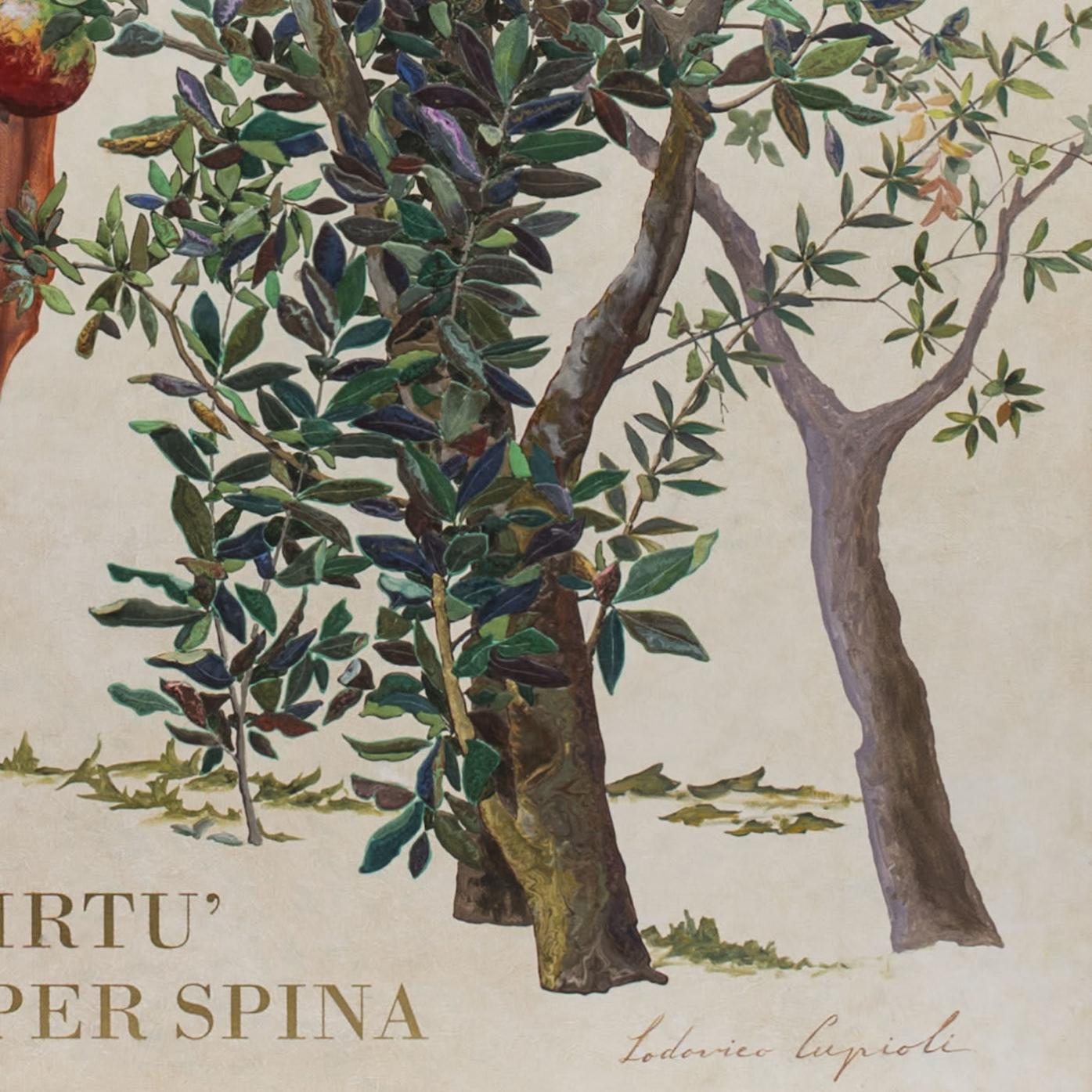 Scagliola Wandpaneel