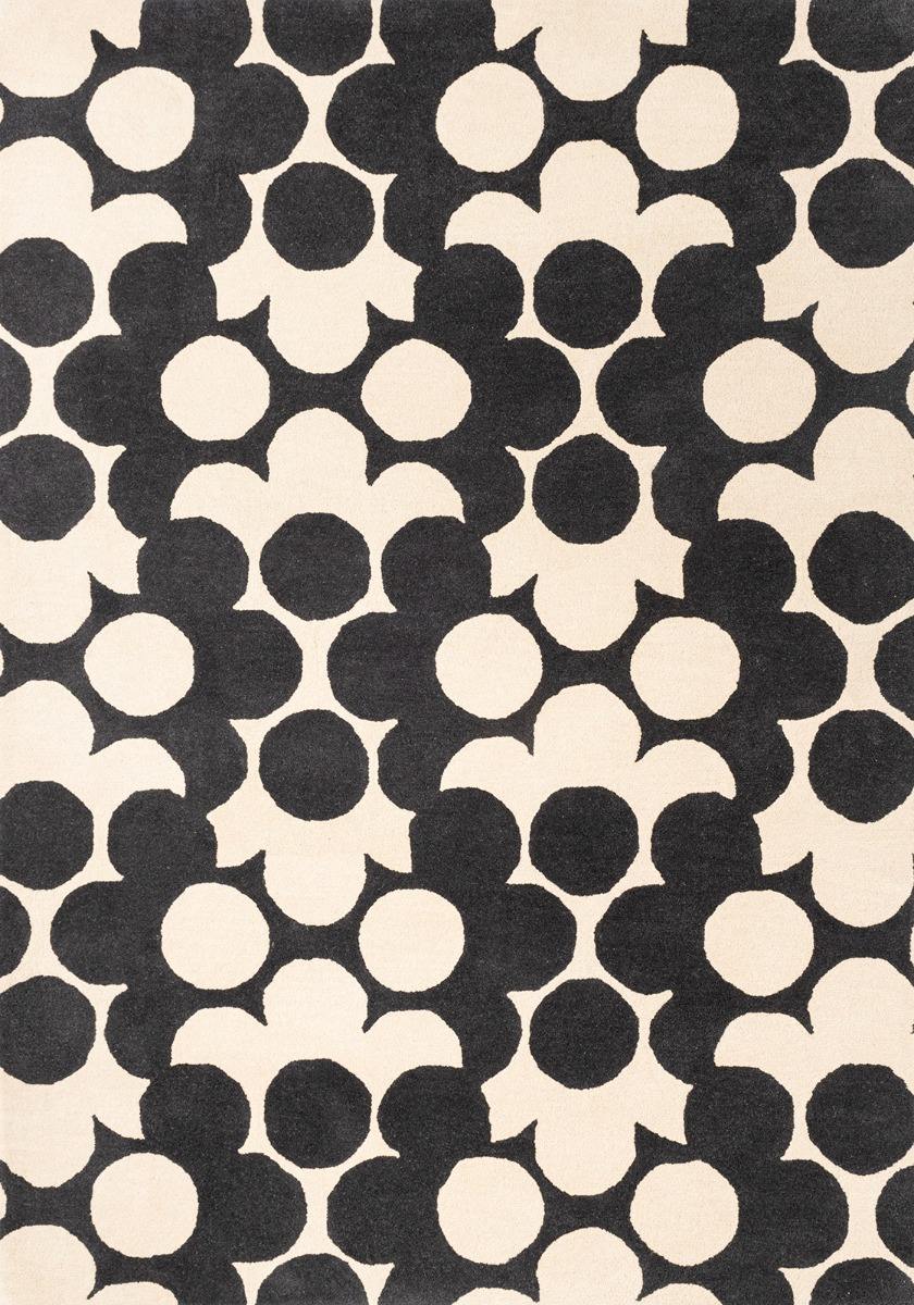 Puzzle Flower Slate 060905 Teppich | Größe: 200 x 280 cm