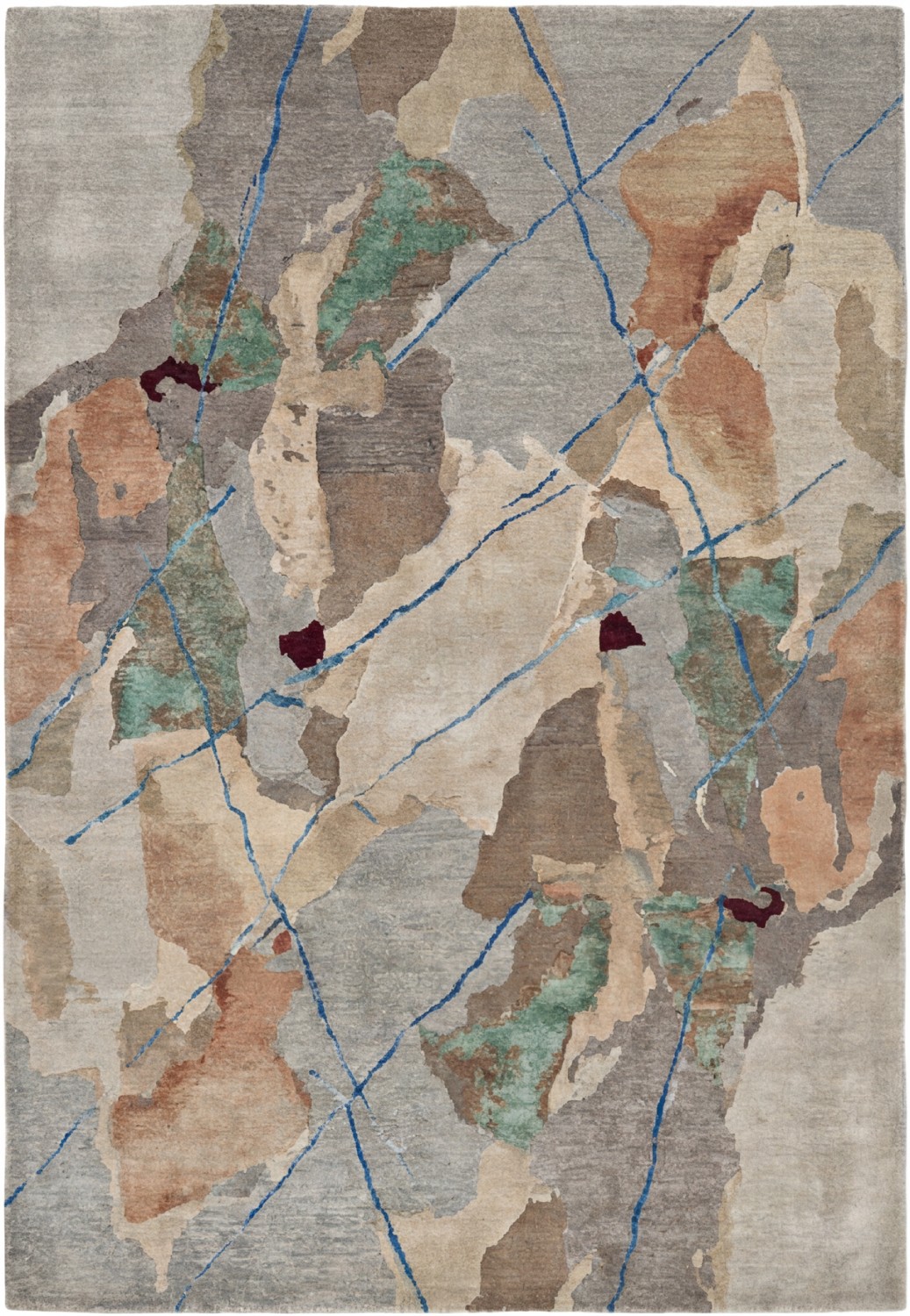 Fragmented Earth Teppich