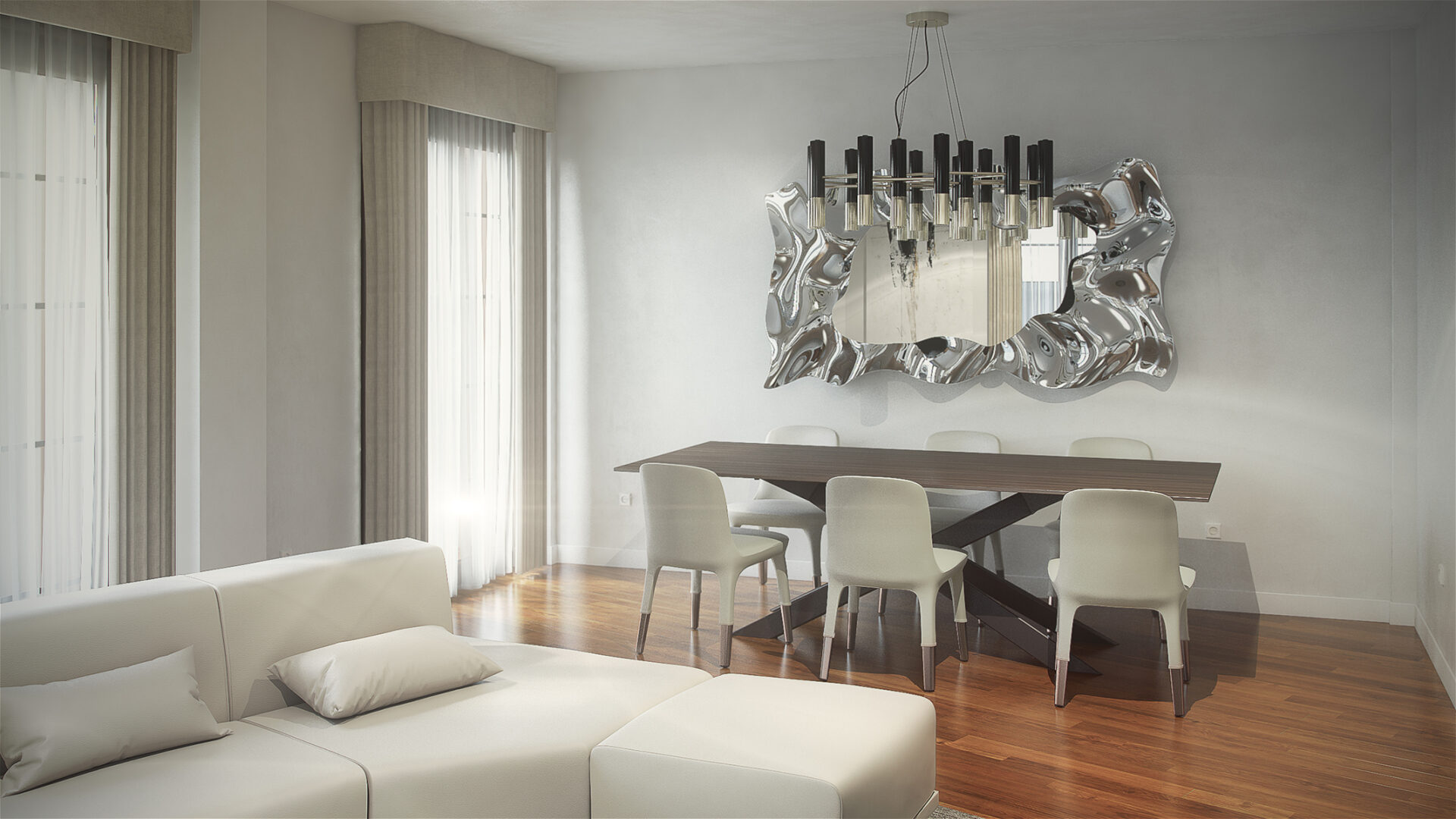 Modernistische Pendelleuchte - 5