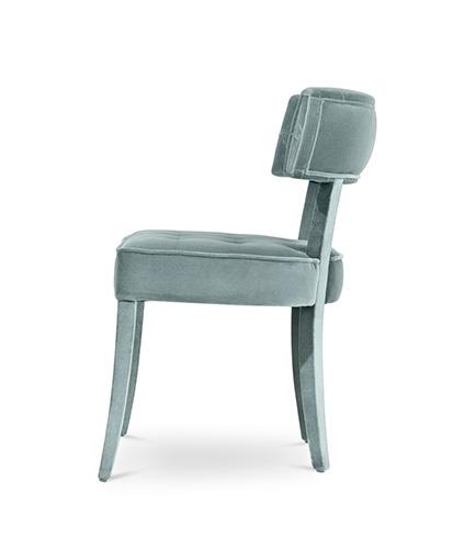 Prestige Himmelblauer Essstuhl