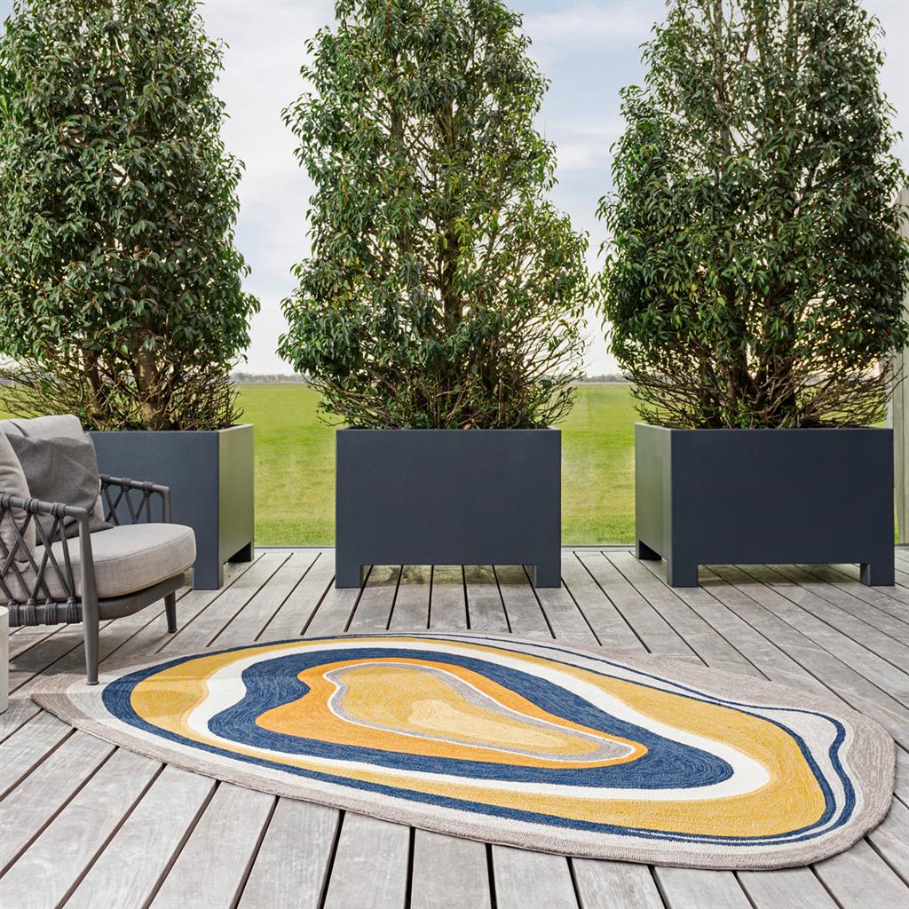 Habitat Aura Ochre Outdoor-Teppich | Größe: 200 x 280 cm