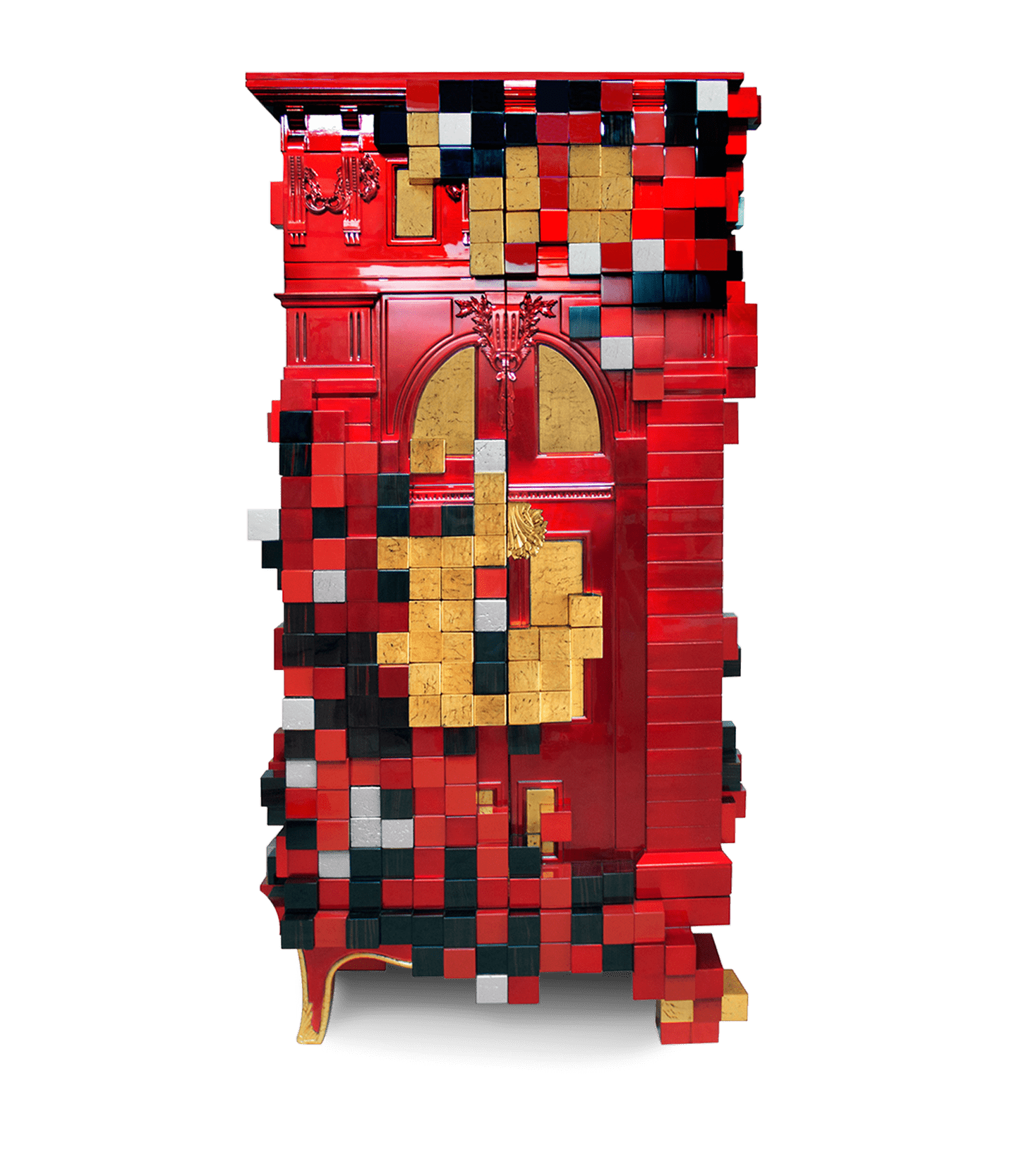 Trafalgar Roter Schrank