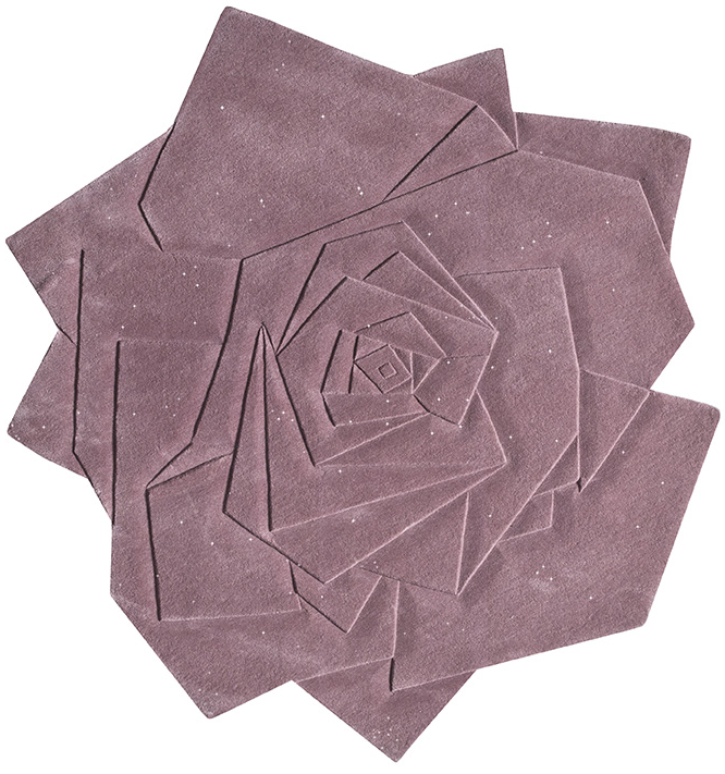 Marry Me Rosé Teppich | Größe: 220 x 220 cm