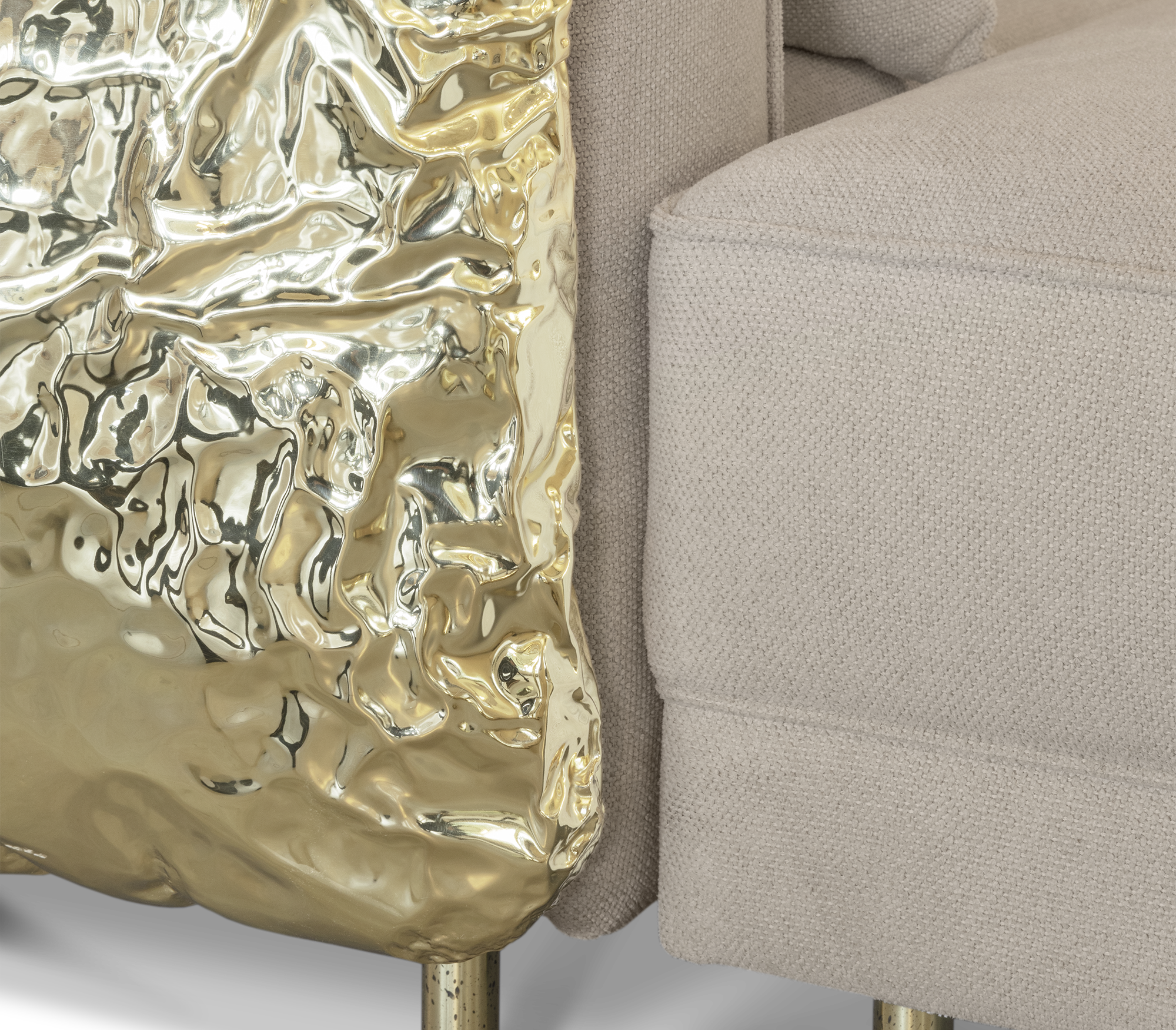 Imperia Creme‑Modulares Sofa