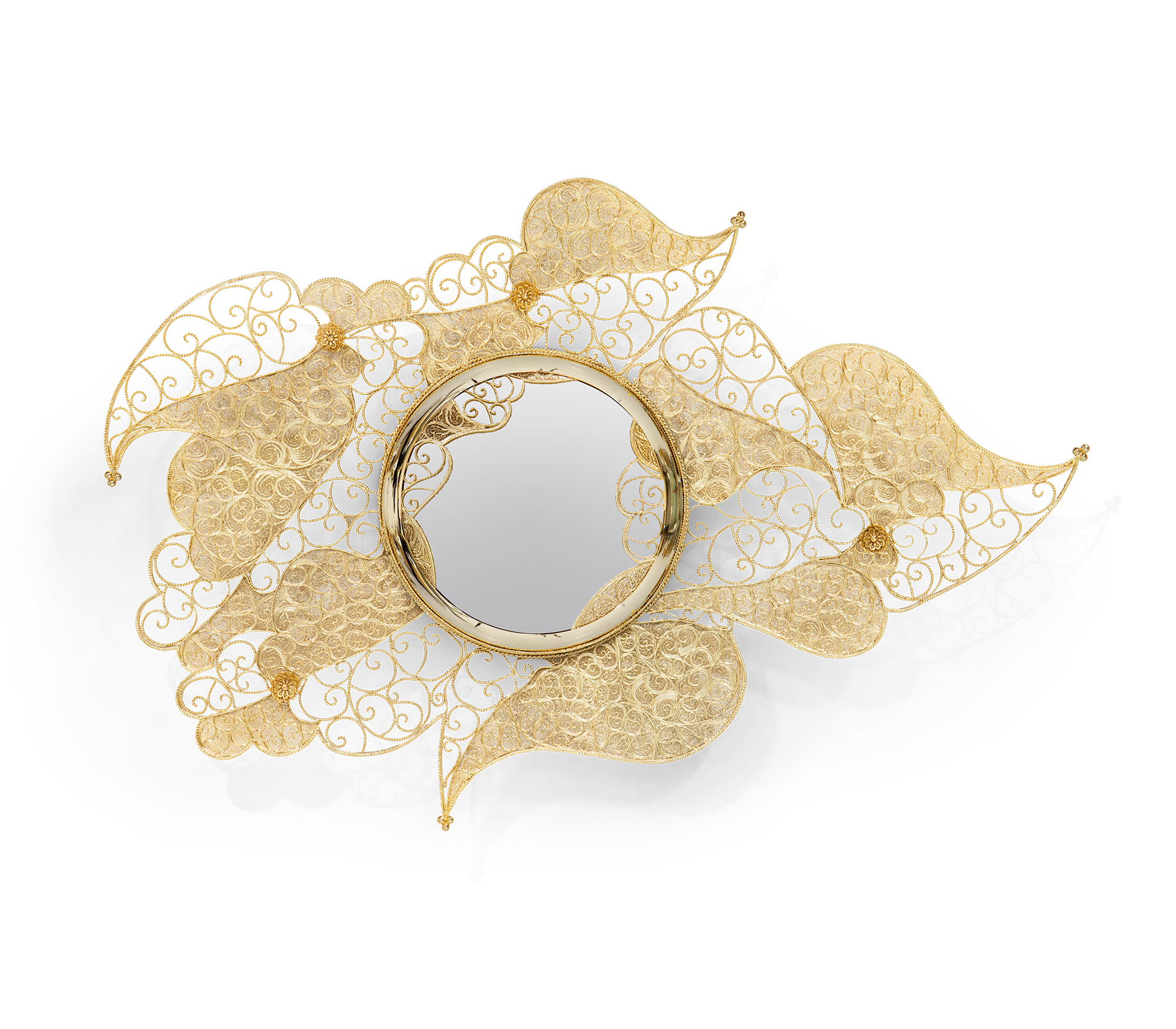 Ornate Filigree Spiegel