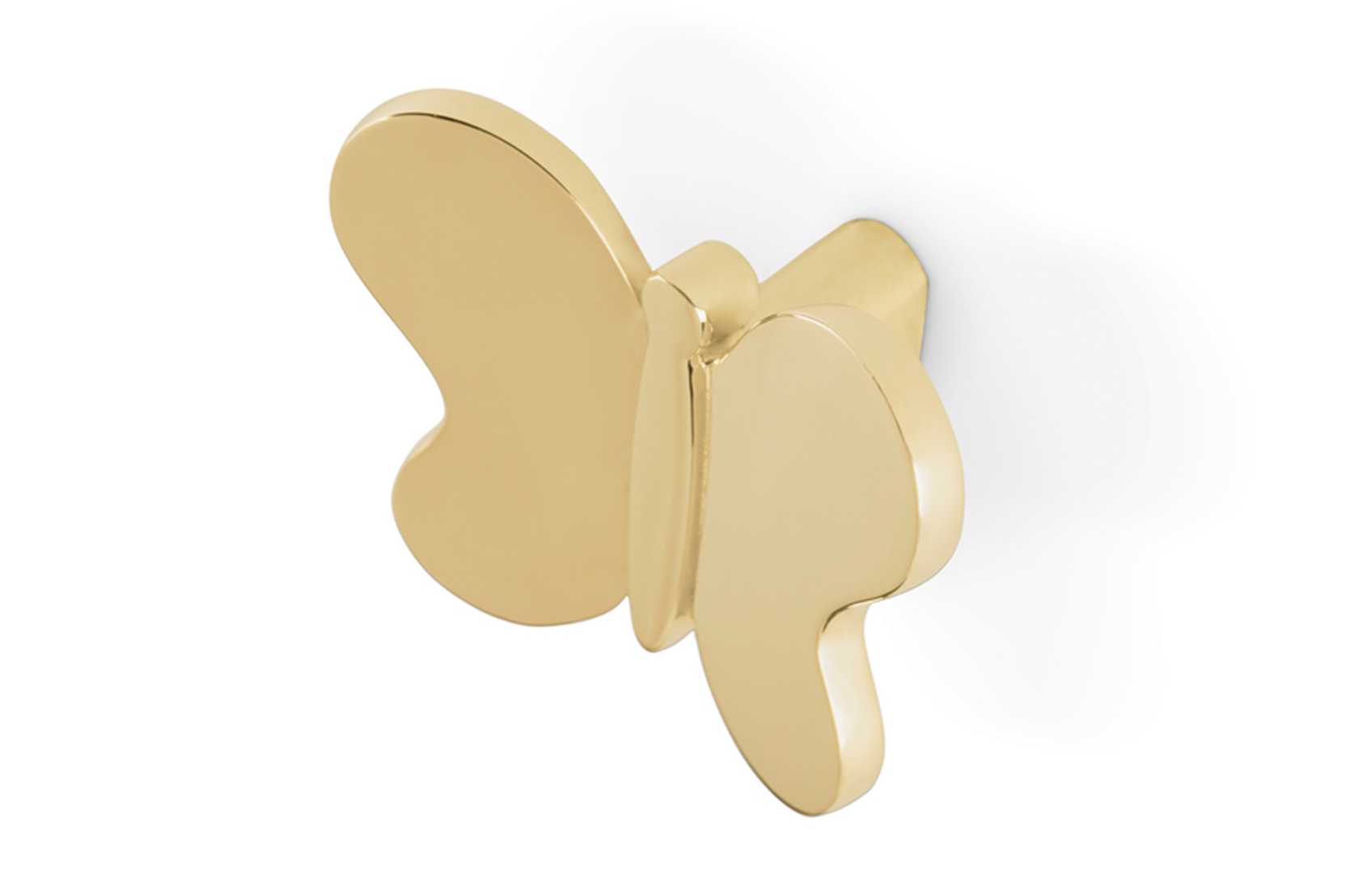 Glänzend Gold Schmetterlings‑Griff