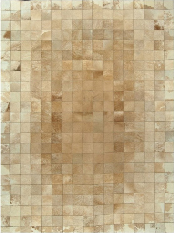 Mosaic Beige Teppich | Größe: 120 x 180 cm