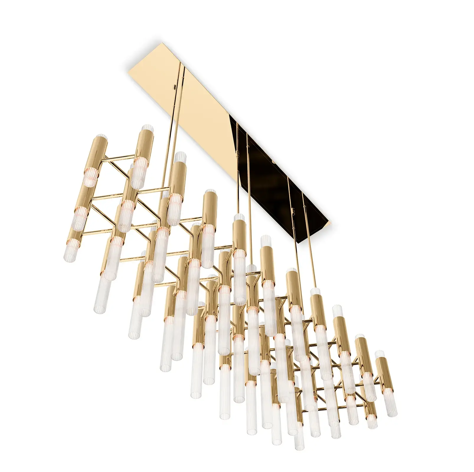 Cascade Rechteckige Pendelleuchte