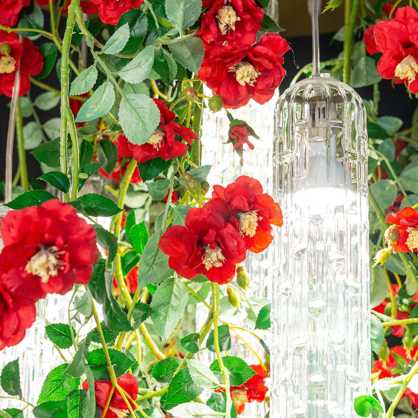 Wil Red Roses Large Kronleuchter