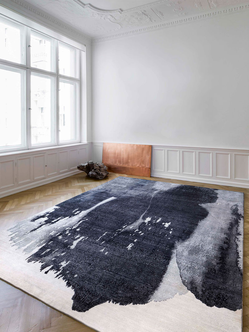 Galileo Original auf Hellgrau Teppich | Größe: 365 x 457 cm