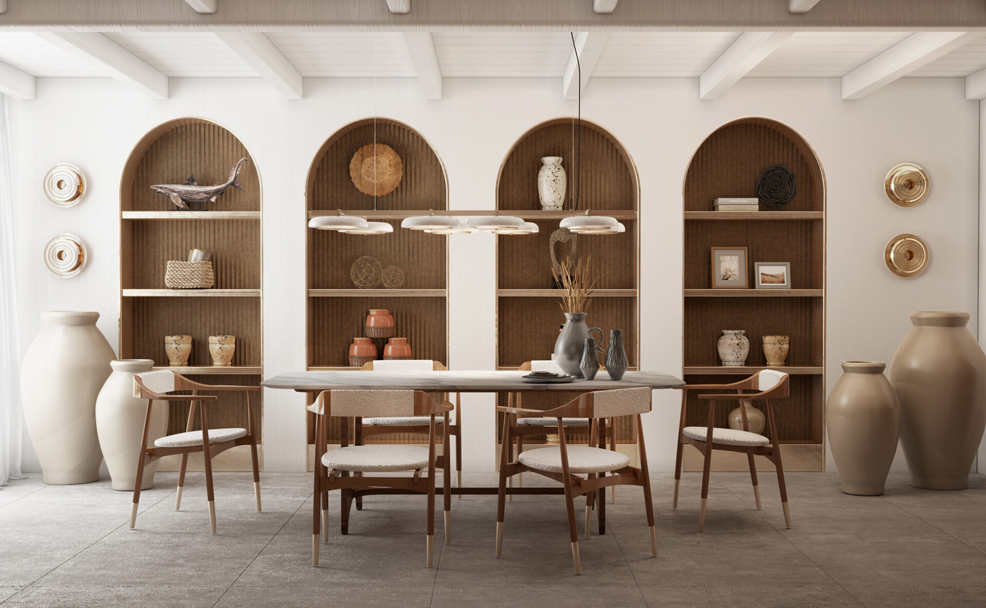 Carter Rechteckige Pendelleuchte - 1