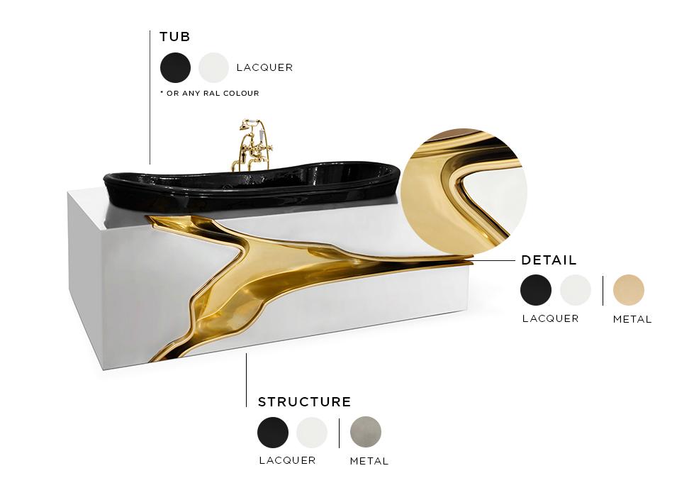 Fractured Design Badewanne