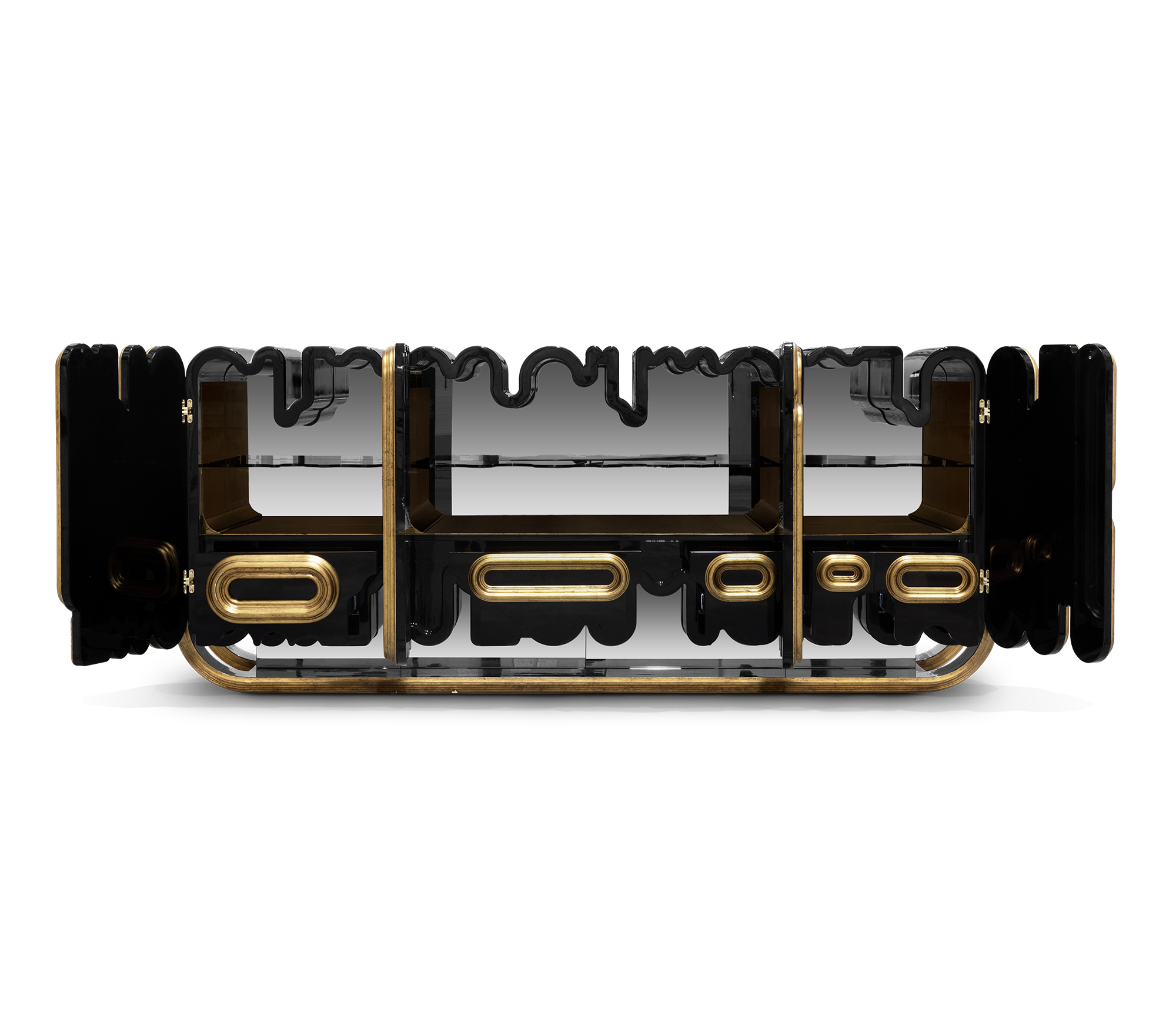 Ellipse Antikes Sideboard