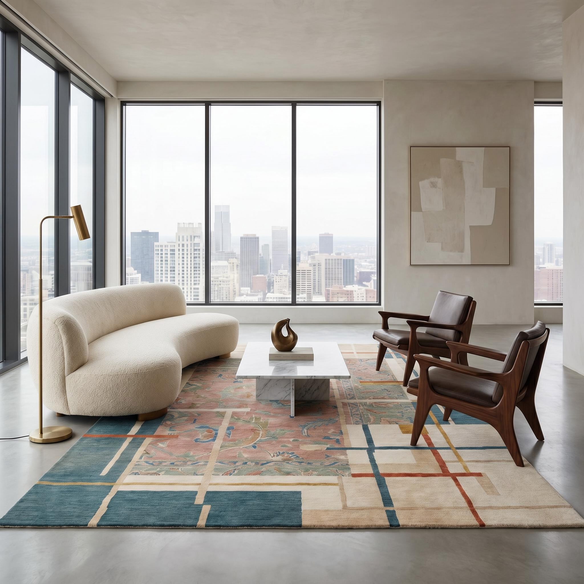 Ornament Matrix Teppich