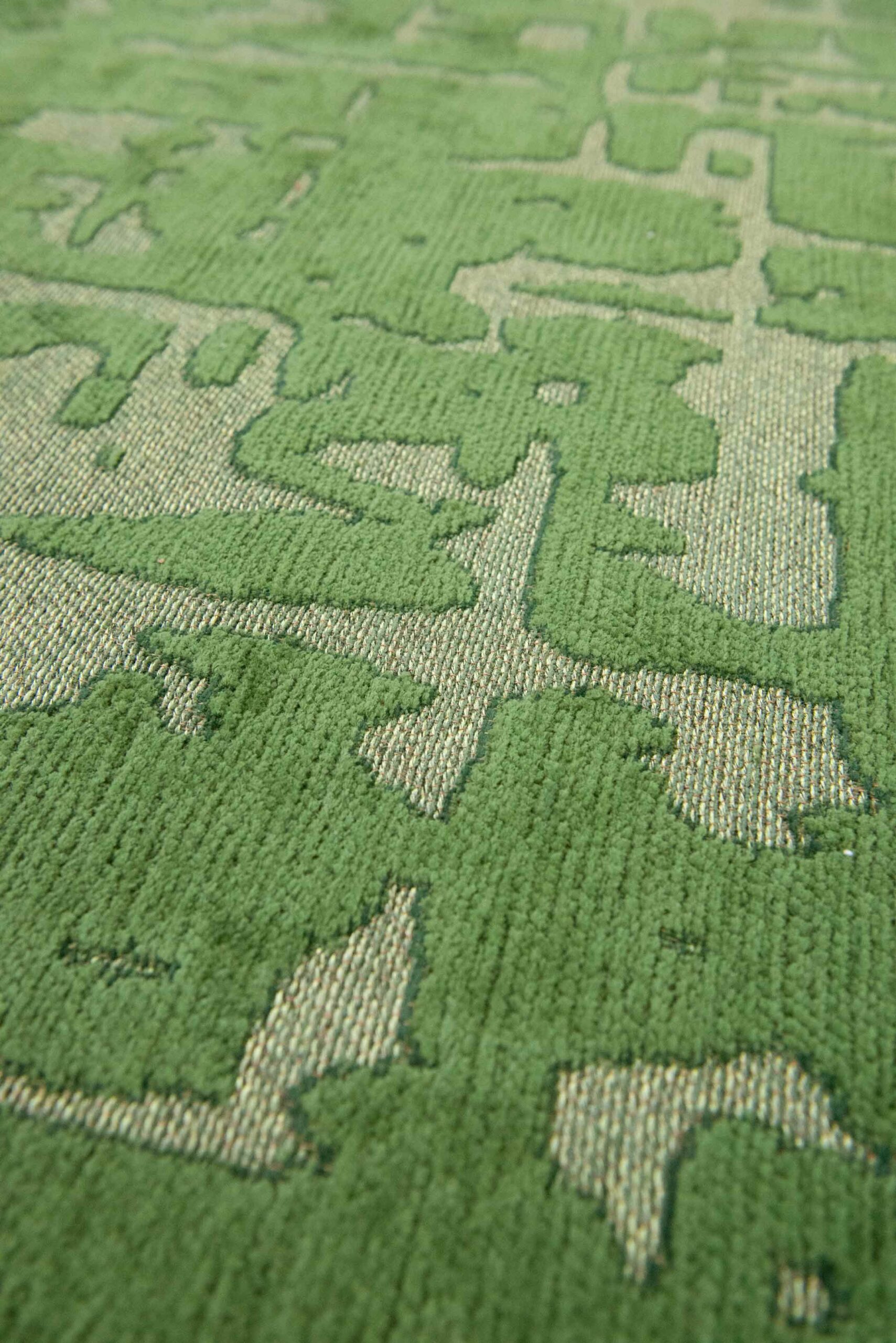 Baobab - Perrier's Green 9202 Teppich | Größe: Ø 140 cm