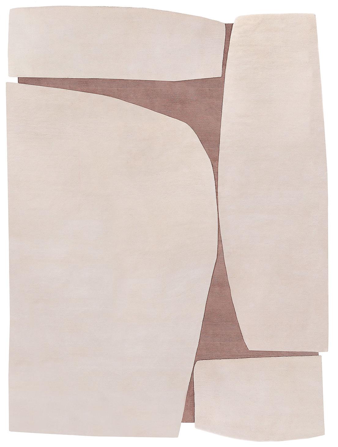 Geformt Rost Teppich | Größe: 220 x 300 cm