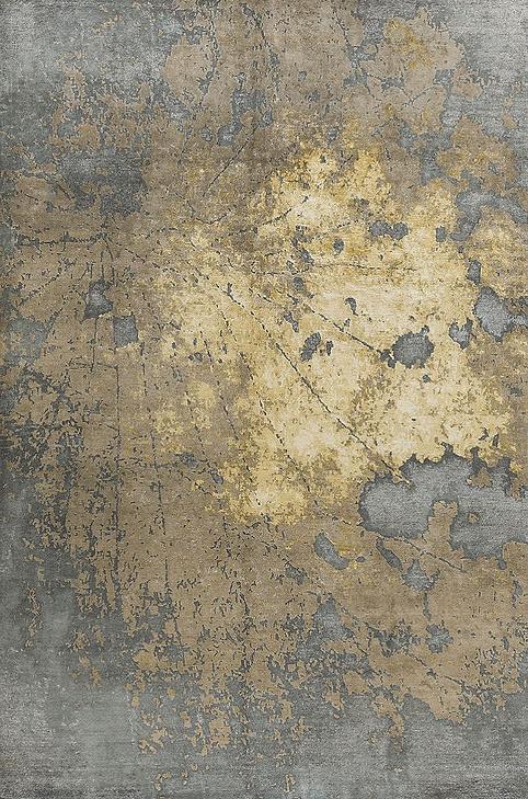 Handgeknüpfter Abstrakter Teppich