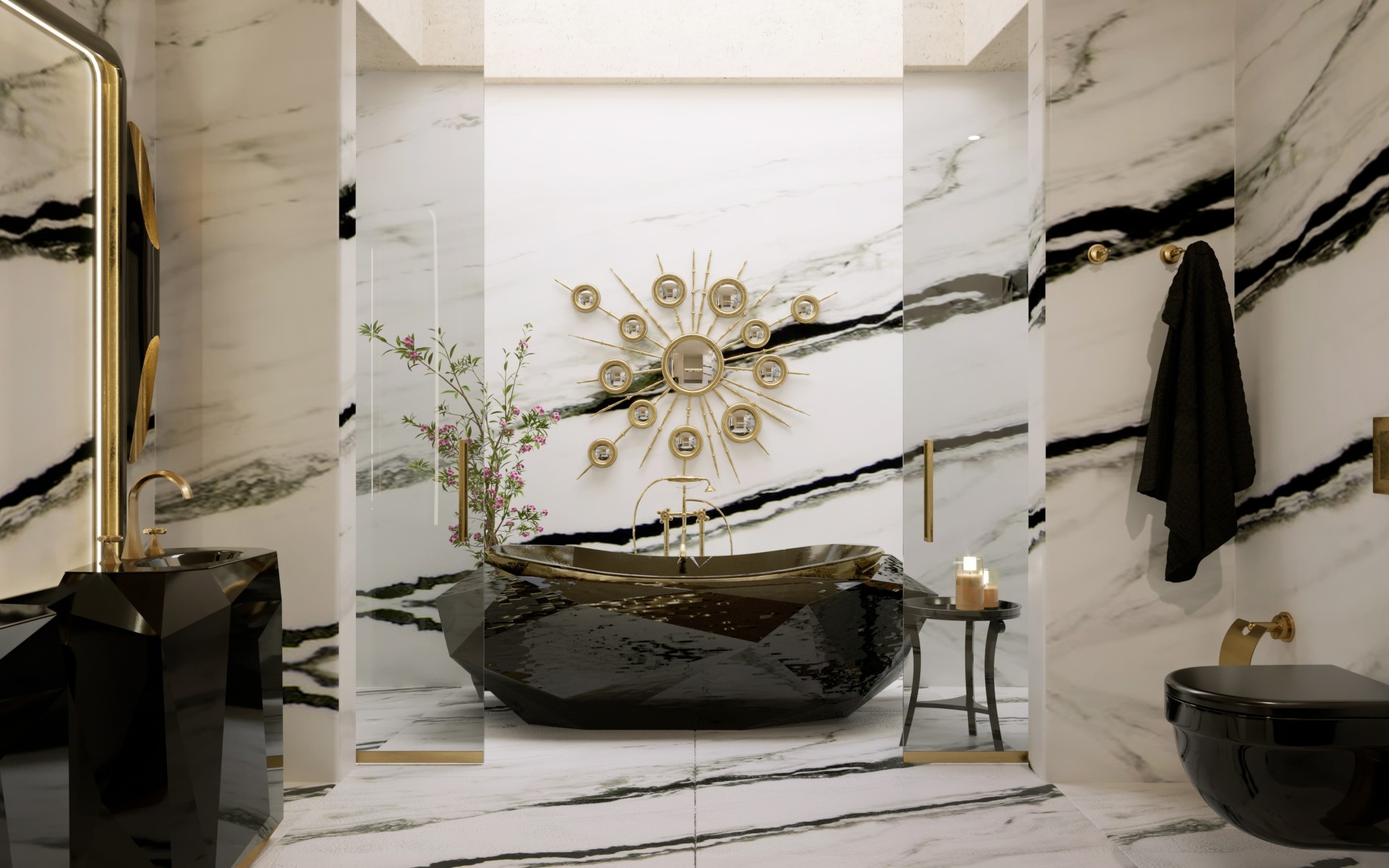 Edelstein Standwaschbecken