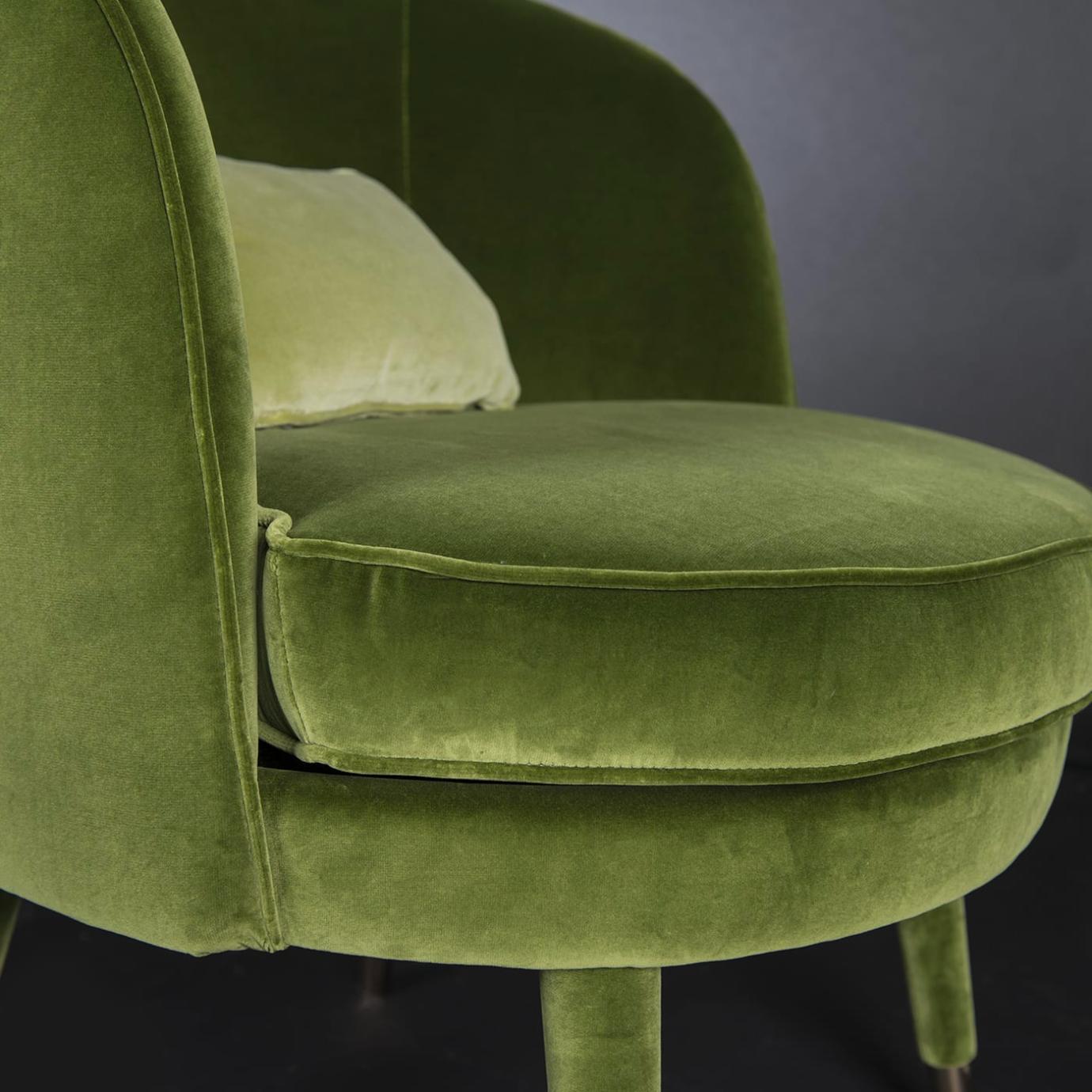 Vivien Olive Armchair