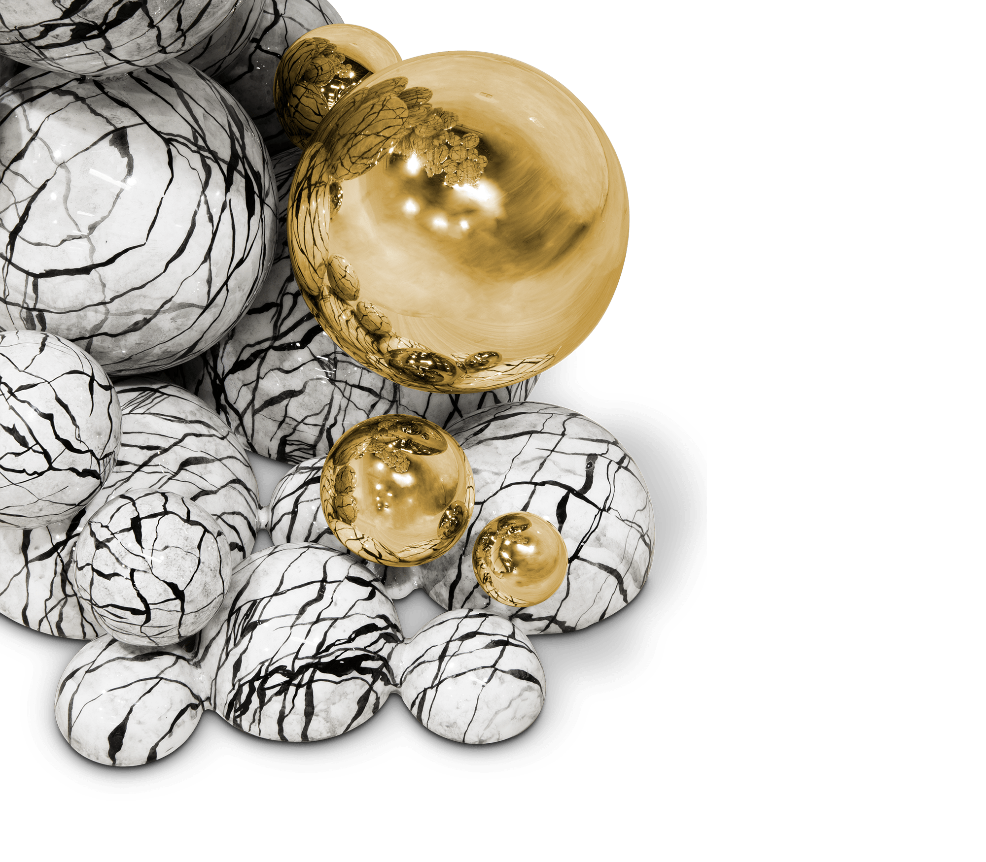 Orbit Kunstmarmor‑Konsole