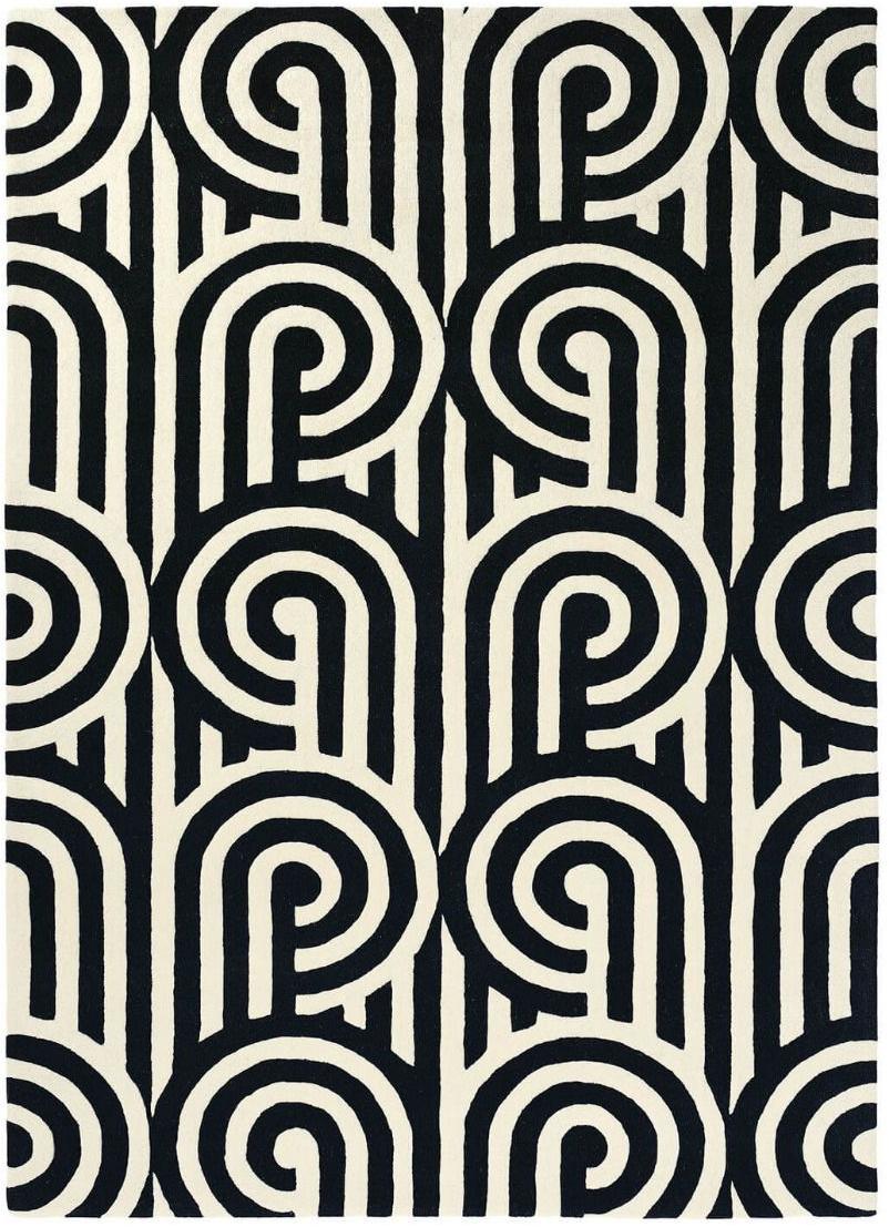 Turnabouts Black 39205 Teppich | Größe: 200 x 280 cm