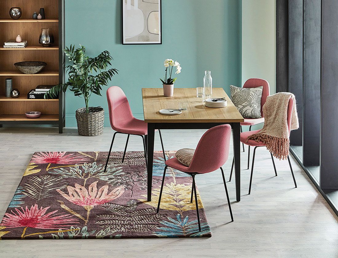 Yassuni Cerise 40405 Teppich | Größe: 250 x 350 cm