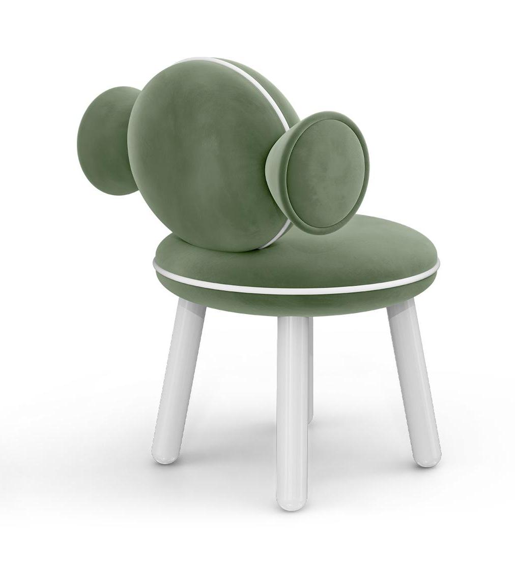 Lollipop grüner Pouf‑Sessel