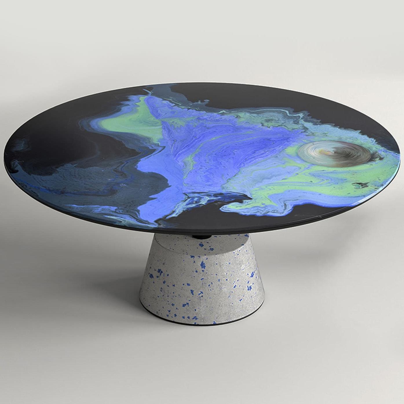 Astraliti Runder Metallcouchtisch